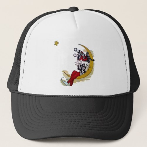 Have a Nice Day  a Better Night  Wizard Art Quote Trucker Hat
