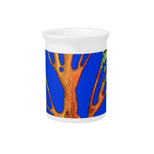 Have a Nice Day African  ECO Blue Sky Acacia Tree  Beverage Pitcher