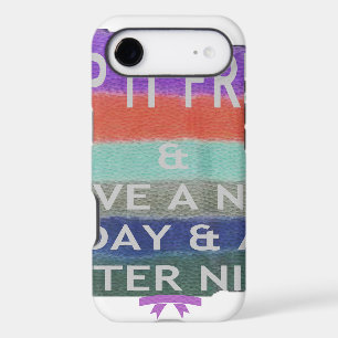 Have  A Nice Day and a Better Night Keep It Fresh. iPhone 17 Air Case