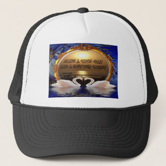 Have a Nice Day and a Better Night Text Quote Trucker Hat