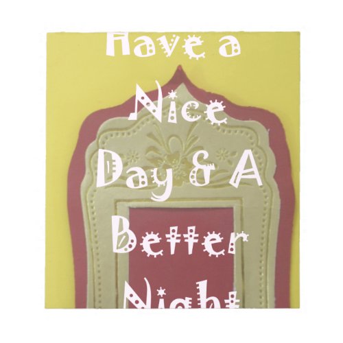 Have a Nice Day and a Better Night With Gratitude Notepad