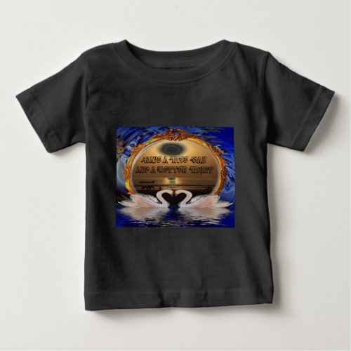 Have A Nice day and a Nice Nightsilver Baby T_Shirt