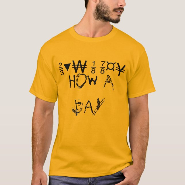 Have a Nice Day beautiful cool Fun Men T T-Shirt (Front)