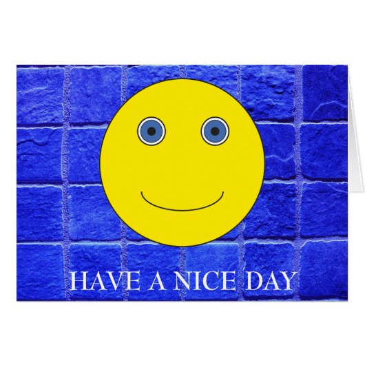 Have a nice day cards (Front Horizontal)
