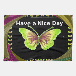 Have a Nice Day Hakuna Matata Text.png Towel