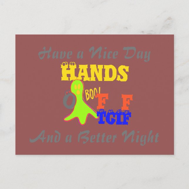 Have a Nice Day TGIF Thanks God Its Friday Hakuna Postcard (Front)