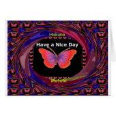 Have a Nice Day With Infinity Butterfly Designs (Front Horizontal)