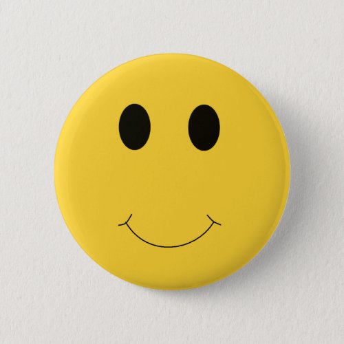 Have A Nice Day Yellow Smile Face Button Favor