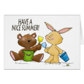 have a nice summer card (Front Horizontal)