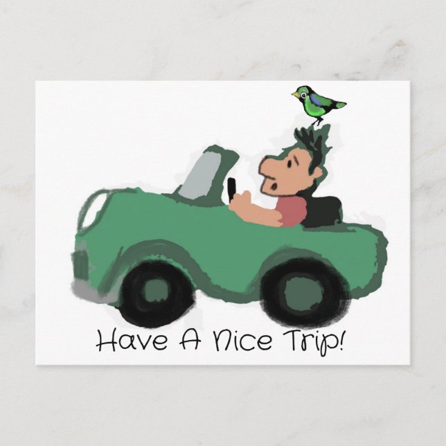 Have A Nice Trip Postcard (Front)