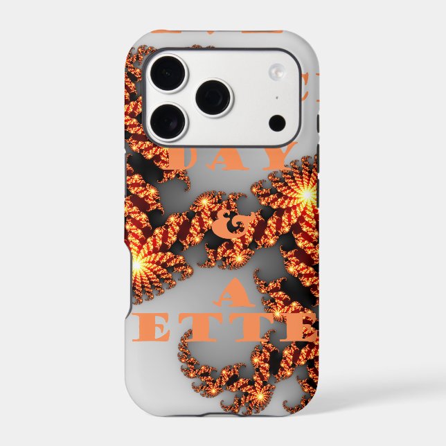 Have a Nicer Day and a Better Night with Gratitude Case-Mate iPhone Case (Back)