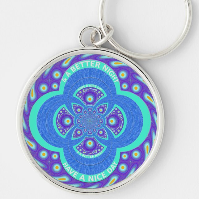 Have a Nicer Day Keychain (Front)