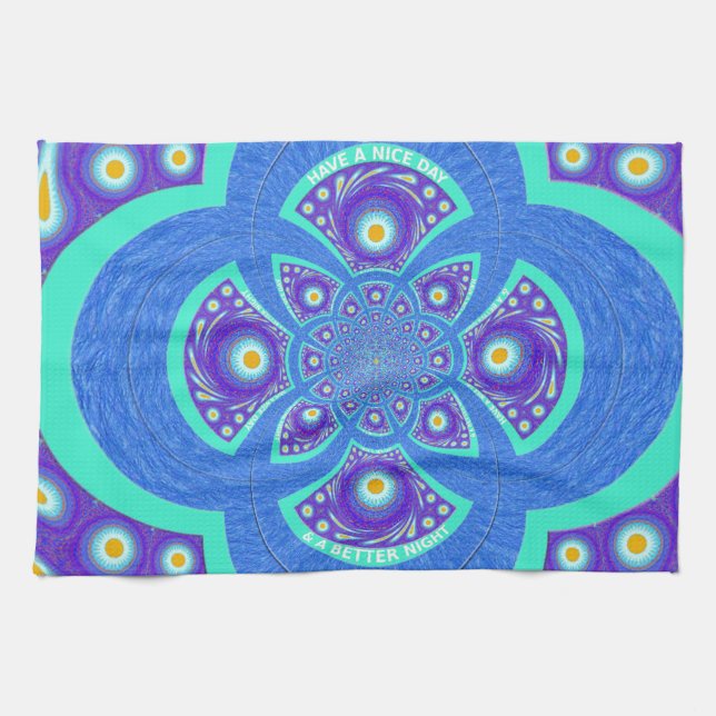 Have a Nicer Day Kitchen Towel (Horizontal)