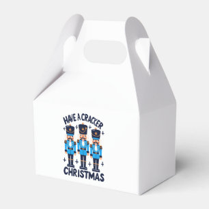 Have a nutcracker christmas favor boxes