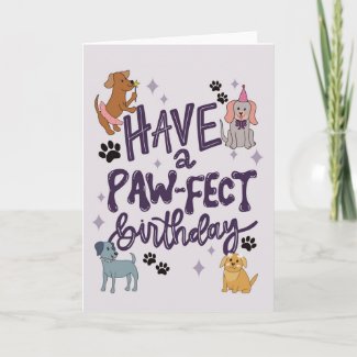 Have a Paw-fect Birthday