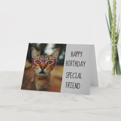 Have a Purr fect Cat Kitten Birthday Fun Card