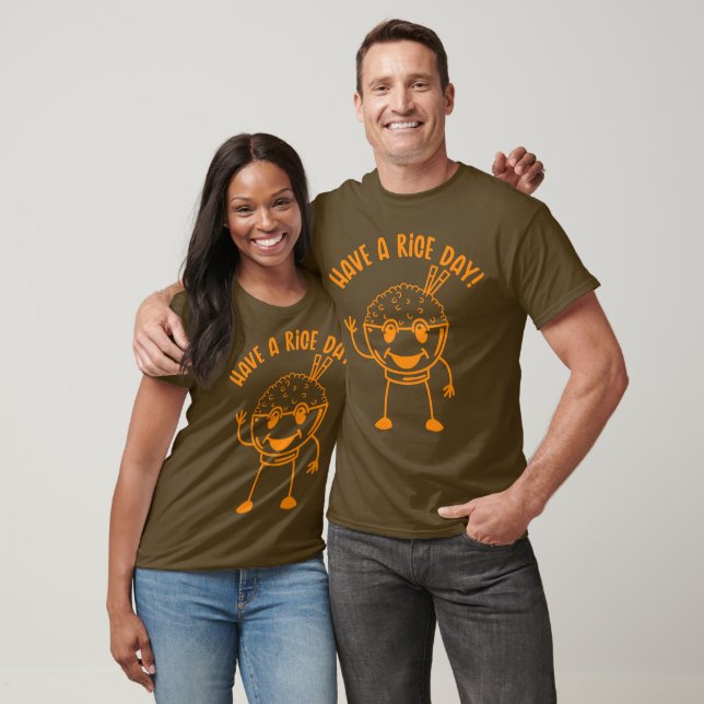 Have a Rice Day (Lineal) T-Shirt (Unisex)