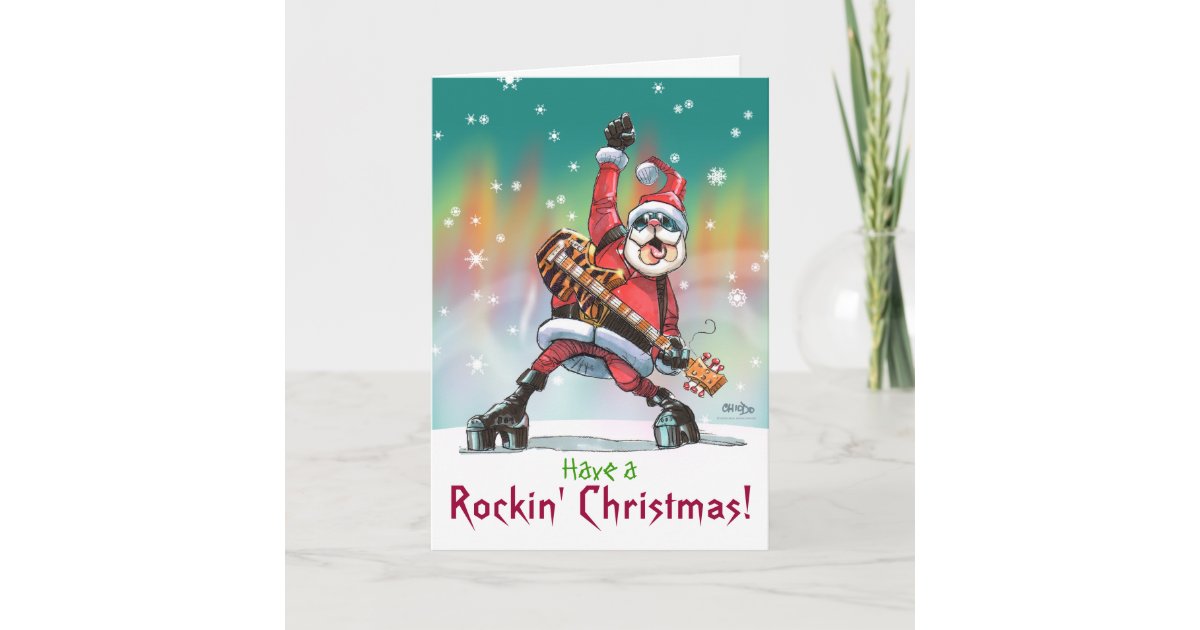 Have a, Rockin' Christmas Card | Zazzle