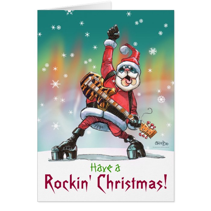 Have a, Rockin' Christmas Card | Zazzle