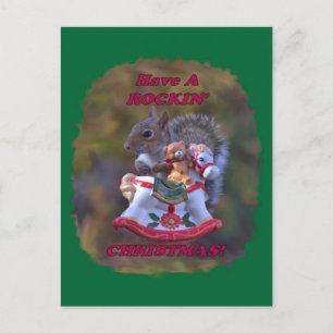 Have A Rockin' Christmas postcard