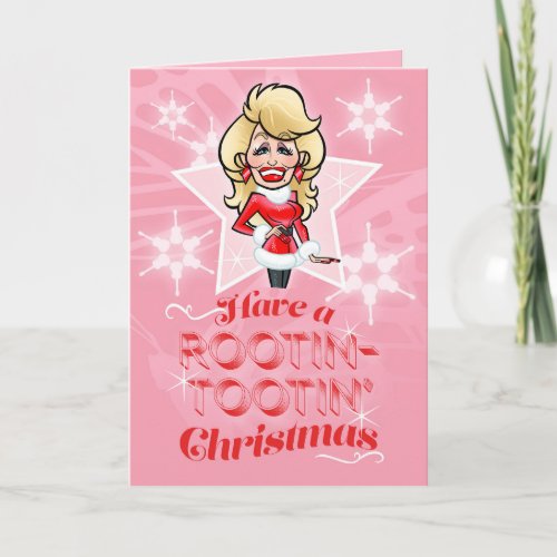 Have A Rootin Tootin Christmas Card 
