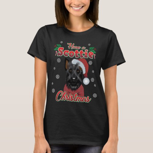 Have a Scottie Christmas T_Shirt