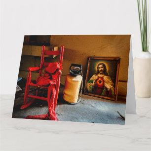 HAVE A SEAT Jumbo Greeting Card