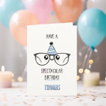 Have A Spectacular Birthday Funny Birthday Card<br><div class="desc">Make someone’s special day even brighter with this Have A Spectacular Birthday Funny Birthday Card! Featuring a witty and playful design, this card is perfect for those who love humor and laughter on their birthday. The bold colors and cheerful message will surely bring a smile to the birthday celebrant's face....</div>