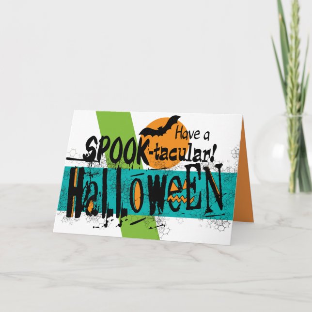 Have A Spook-tacular Halloween Card (Front)