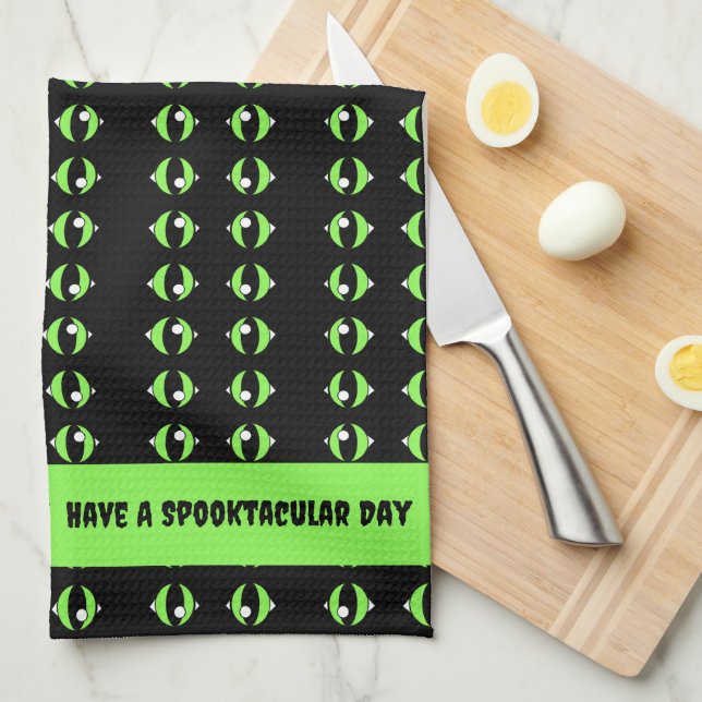 Have A Spooktacular Day Kitchen Towel (Quarter Fold)