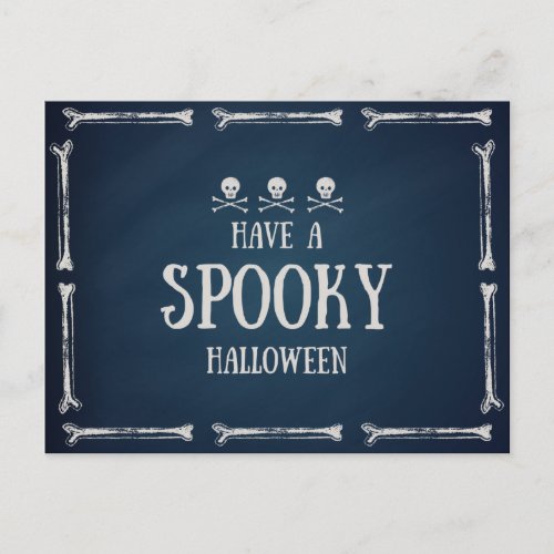 Have A Spooky Halloween Postcard