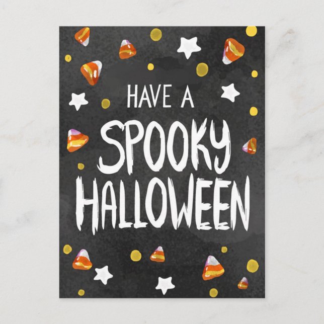 Have a Spooky Halloween Postcard (Front)