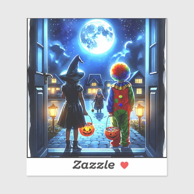 Have a Spooky Halloween  Sticker (Sheet)