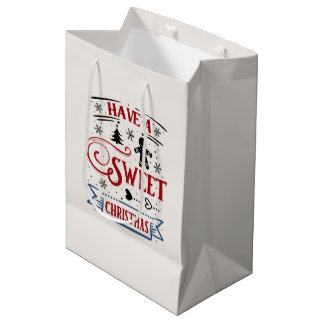 Have a Sweet Christmas  Festive Gift Bag