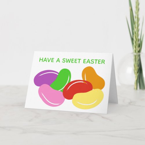 Have a Sweet Easter Jelly Beans Custom Card