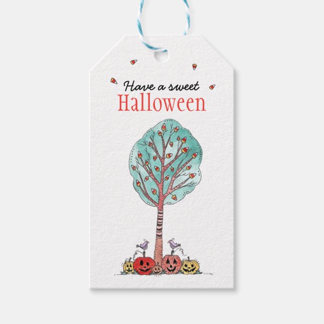 Have a Sweet Halloween Gift Tags (Front)