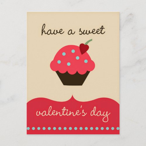 Have a sweet Valentines day Funny Postcard