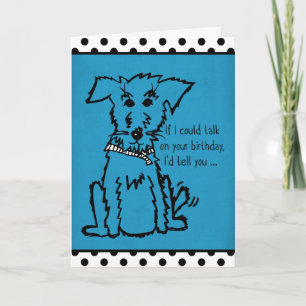 Have a Tail-Thumping Good Time on Your Birthday Card