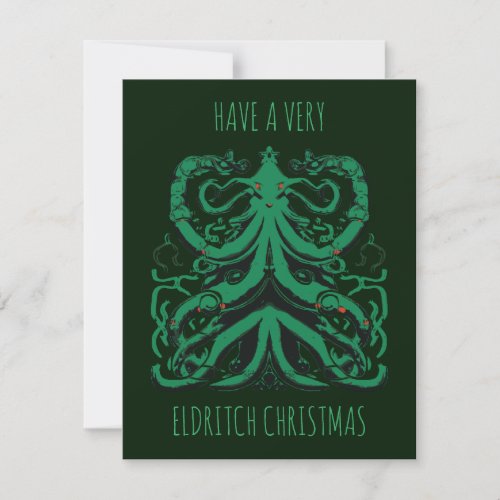 Have a very Eldritch Christmas Holiday Card