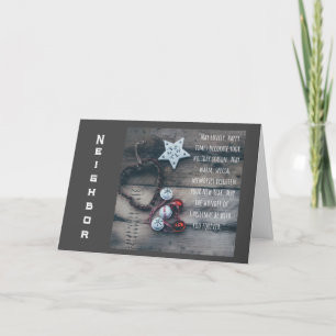 HAVE A "VERY HAPPY HOLIDAY" TO OUR NEIGHBOR HOLIDAY CARD