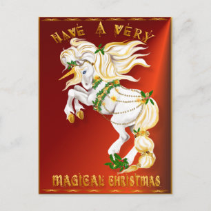 Have A Very Magical Christmas Postcard