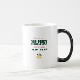 Have a very Merry Christmas and a happy New Year Color Morph Mug