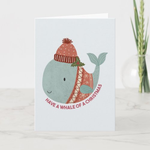  Have a Whale of a Christmas Card