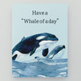 Biglietto Di Auguri Orca Killer Whale – Bianco E Nero, Interno Vuoto Con Busta – 144x148 Mm