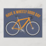 Have a Wheely Good Day Bicycle Postcard