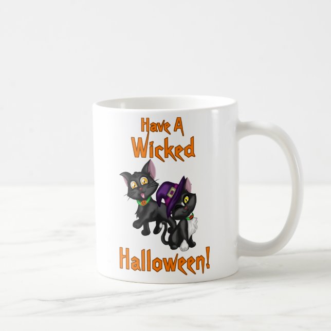 Have a Wicked Halloween! Coffee Mug (Right)