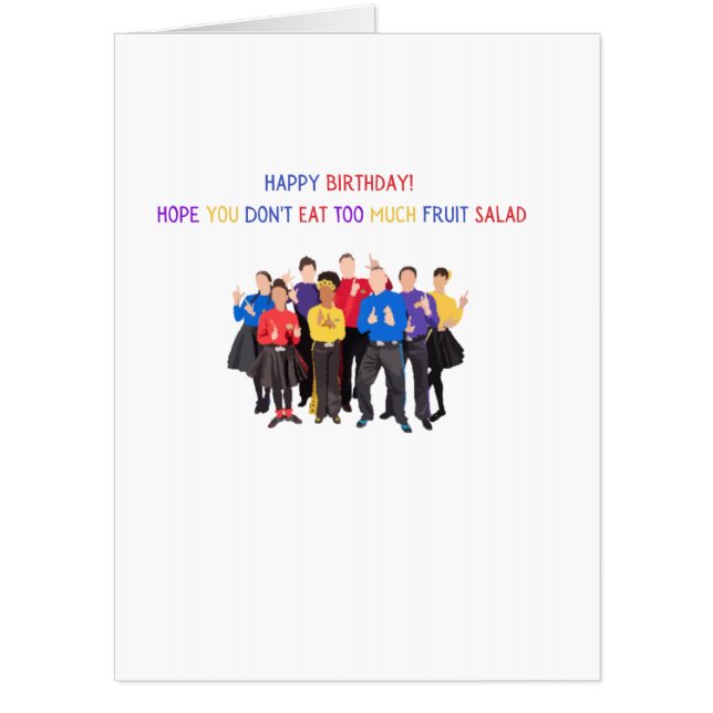 Have a Wiggly Birthday Card (Front)