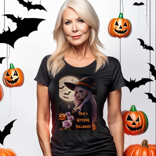 Have a Witching Witches  Warlocks Halloween T_Shirt