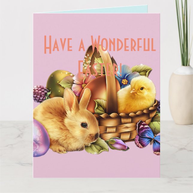 Have a Wonderful Easter Card (Front)