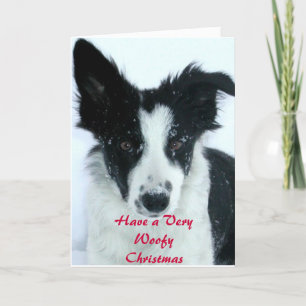 Have a Woofy Christmas Holiday Card